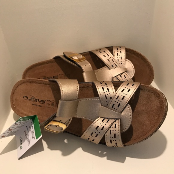 FLEXUS Slide Sandals with Comfort Insole - Picture 3 of 5